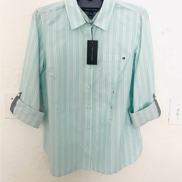 Tommy Hilfiger Long sleeve button down shirt - Picture 2 of 7